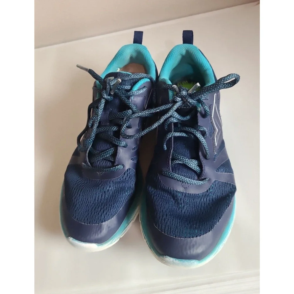 Vionic 335 Miles Navy Blue Active‎ Athleisure Lace Up Sneakers Womans Size 8